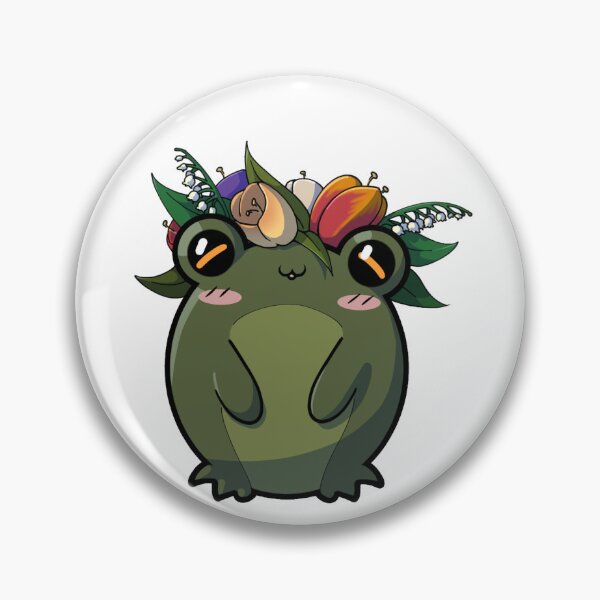 Item preview, spring frog designed and sold by YuukiruArts.
