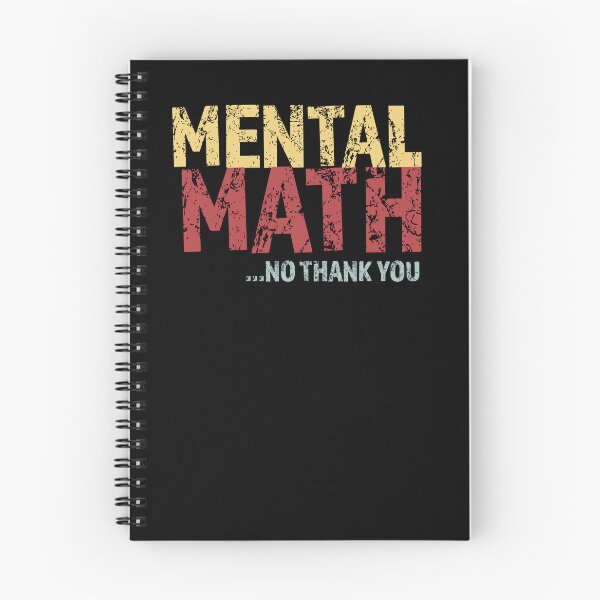 Item preview, Mental Math No Thank You designed and sold by Neadski.