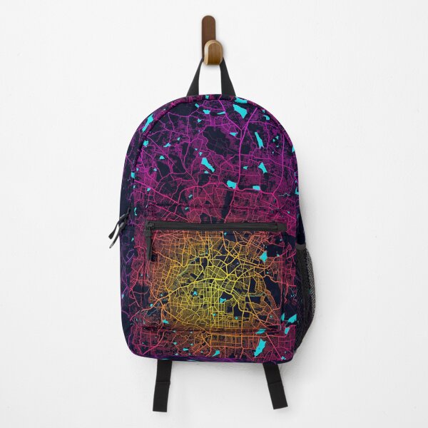 Item preview, Bengaluru City Map of India - Neon designed and sold by deMAP.