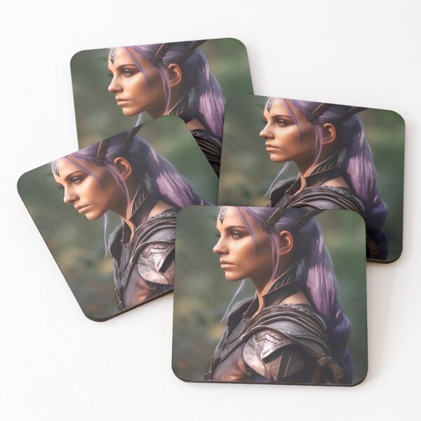 Item preview, Female Fantasy Woodland Warrior designed and sold by Nathaniel Baker.