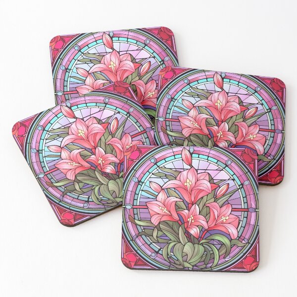 Item preview, Stained Glass Flower designed and sold by Peno Saur.