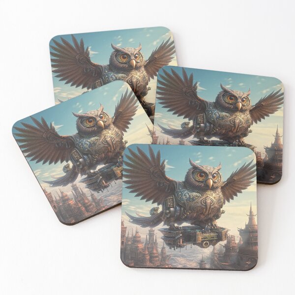 Item preview, Steampunk giant flying Owl  designed and sold by Paul Fleet.