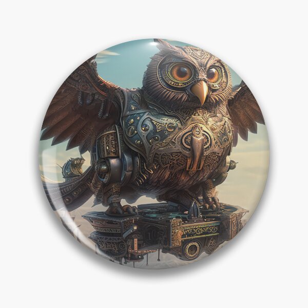 Item preview, Steampunk giant flying Owl  designed and sold by Paul Fleet.
