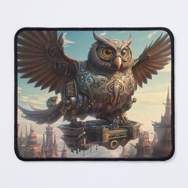 Item preview, Steampunk giant flying Owl  designed and sold by Paul Fleet.
