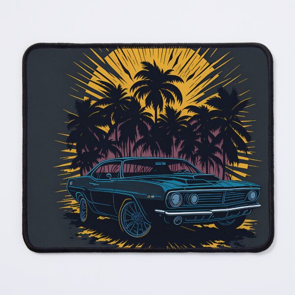 Item preview, Iconic Muscle: Eye-Catching Plymouth Barracuda Graphic Tee designed and sold by RedArtG09.