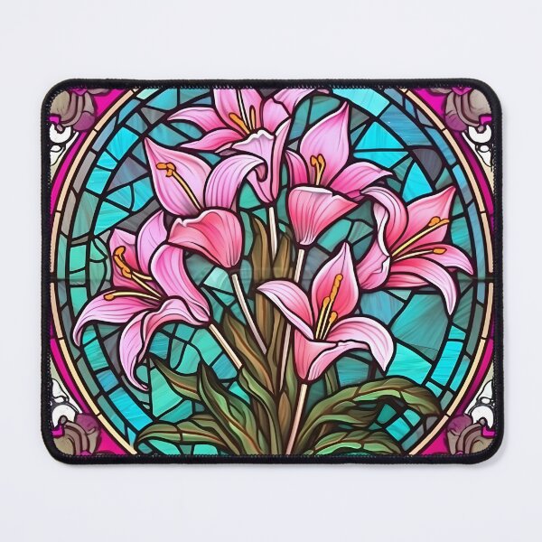 Item preview, Stained Glass Flower designed and sold by Peno Saur.