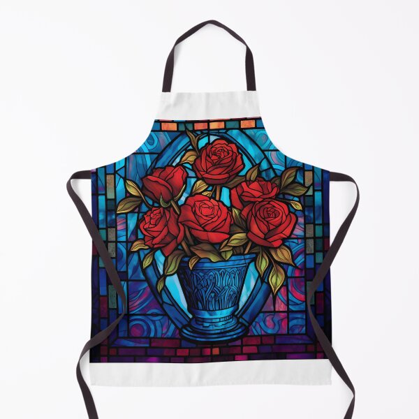 Item preview, Stained Glass Roses designed and sold by Peno Saur.