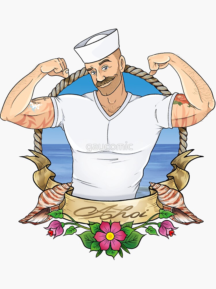 Ahoy sailor | Sticker