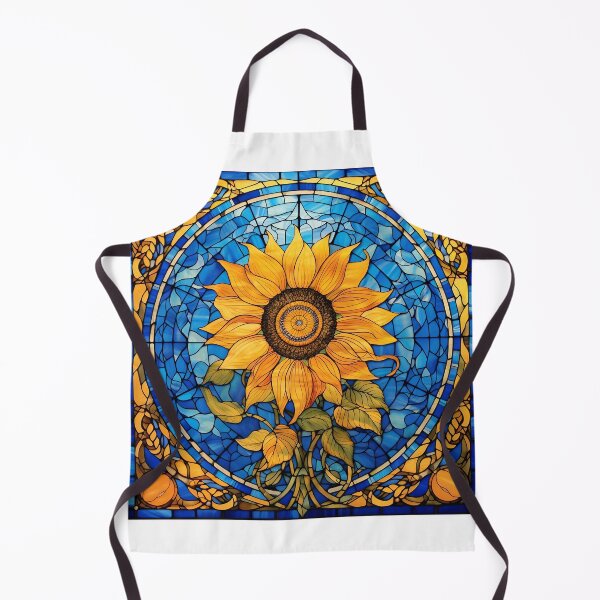Item preview, Stained Glass Sunflower designed and sold by Peno Saur.