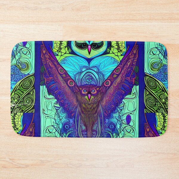Item preview, Psychedelic Owl Acid Vibes 4 designed and sold by Benito Del Ray.