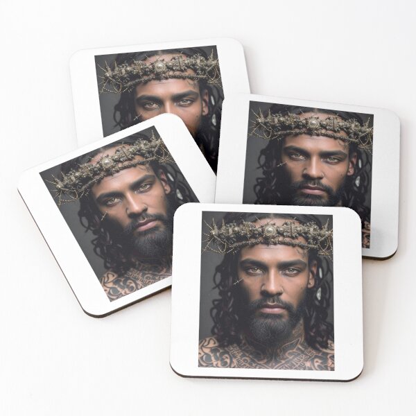 Item preview, BIBLE LEGENDS - HISPANIC JESUS crown of thorns designed and sold by ROBIN MACGREGOR.