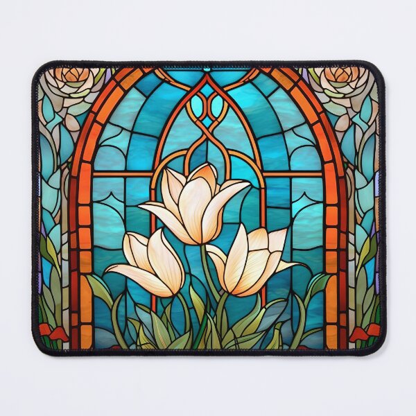 Item preview, Stained Glass Flower designed and sold by Peno Saur.