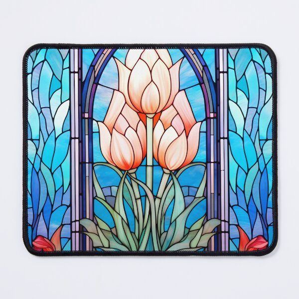 Item preview, Stained Glass Flower designed and sold by Peno Saur.