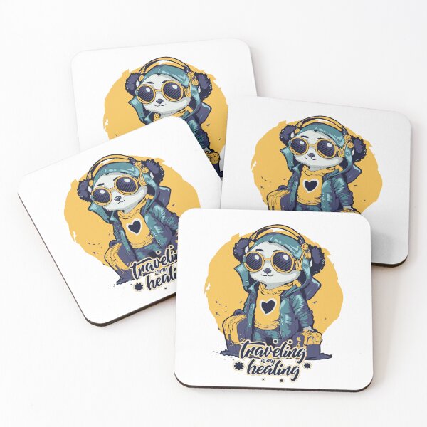 Item preview, Cute Little Panda is Ready to Traveling for Healing designed and sold by Hotfresh.