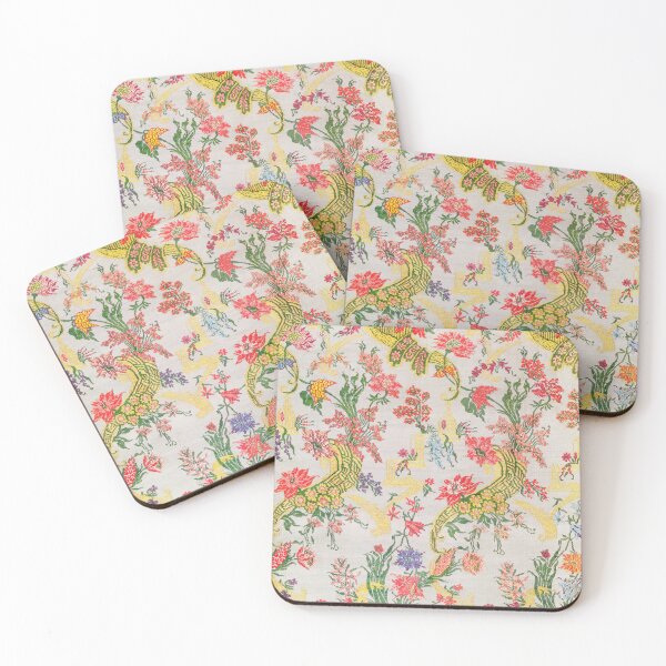 Item preview, Vintage Eclectic Floral Tapestry Textile | P145 designed and sold by Piccolo Fiore Prints.