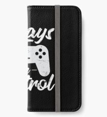 Always In Control Funny Retro Console Gaming iPhone Wallet/Case/Skin