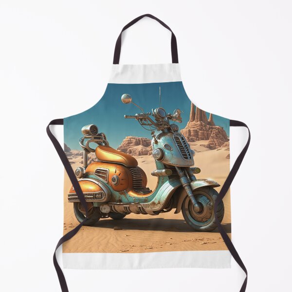 Item preview, Futuristic scooter in a desert designed and sold by Paul Fleet.
