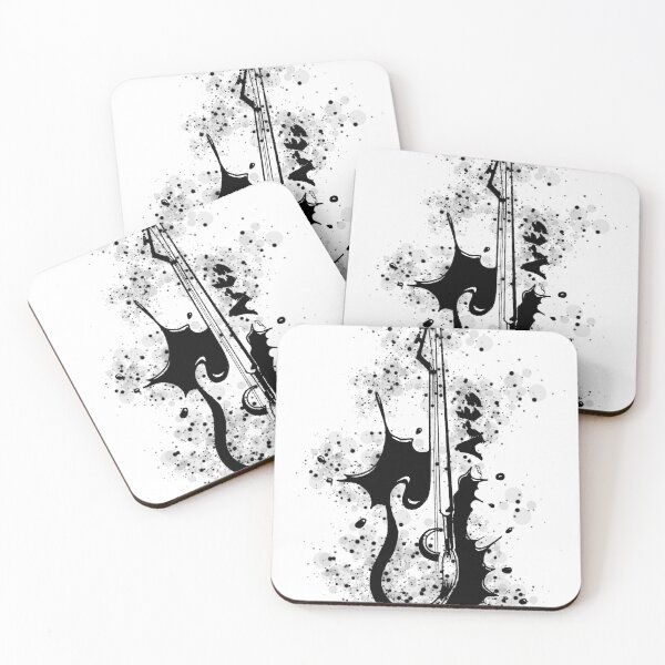 Item preview, Guitar with splash effect designed and sold by Shemarts.