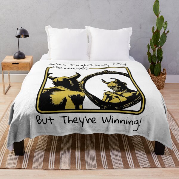 Item preview, I'm fighting my demons and they are winning designed and sold by BrightSquare.
