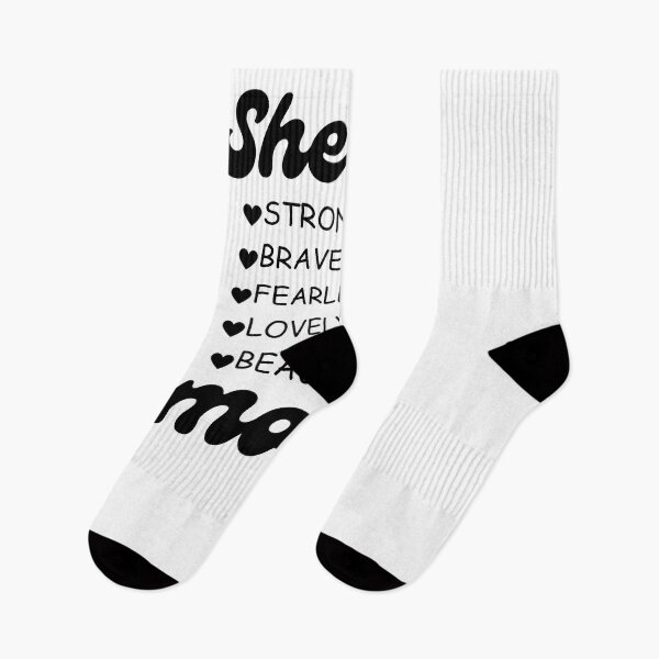 Item preview, She Is Strong Mom, she is strong brave fearless lovely beautiful mom designed and sold by umasana.