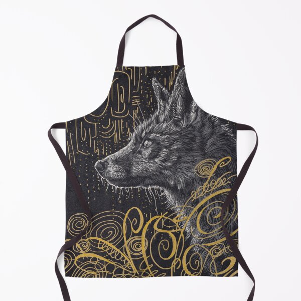 Item preview, Fox in the grass (gold) designed and sold by vakha-art.