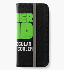 Gamer Dad Like A Regular Dad But Cooler Retro Gaming iPhone Wallet/Case/Skin