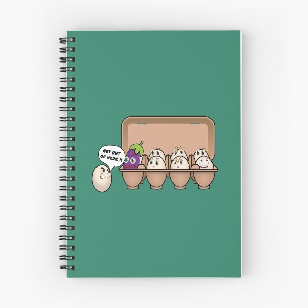 Item preview, Funny egg package with an eggplant  designed and sold by Donutlovers.