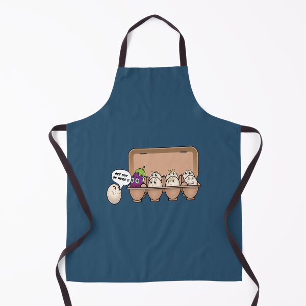 Item preview, Funny egg package with an eggplant  designed and sold by Donutlovers.