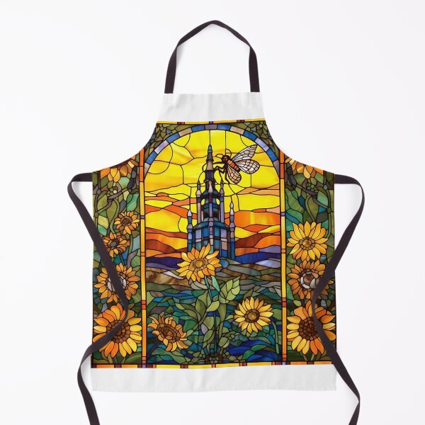 Item preview, Stained Glass Sunflower designed and sold by Peno Saur.