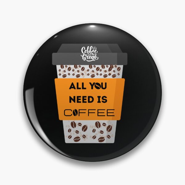 Item preview, All You Need Is Coffee designed and sold by Skull Rhiz.