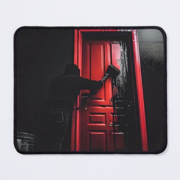Item preview, Paint it Black - Digital Art designed and sold by CatandRocknRoll.
