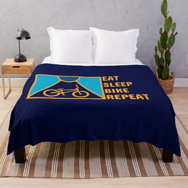 Item preview, Eat sleep bike repeat quote minimal designed and sold by rdxart.
