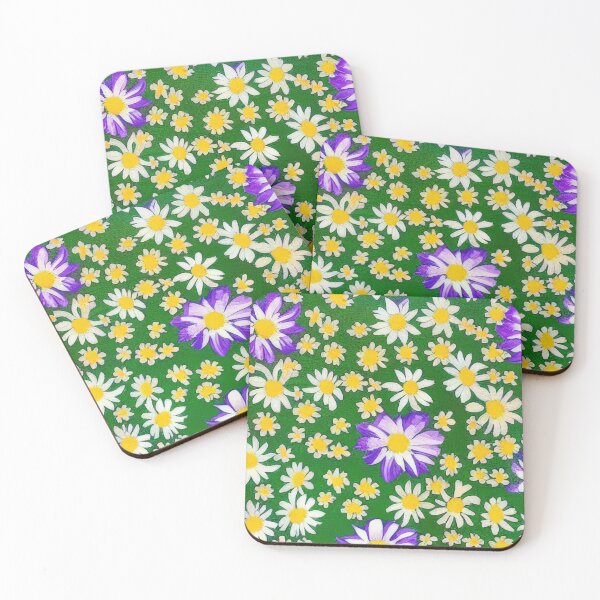 Item preview, Throw Pillow With Beautiful Daisies Painting - Spring Home Decor designed and sold by Sowari-Pillows.