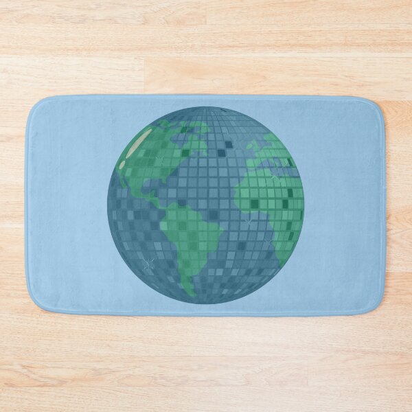 Item preview, Planet earth on disco ball  designed and sold by Donutlovers.