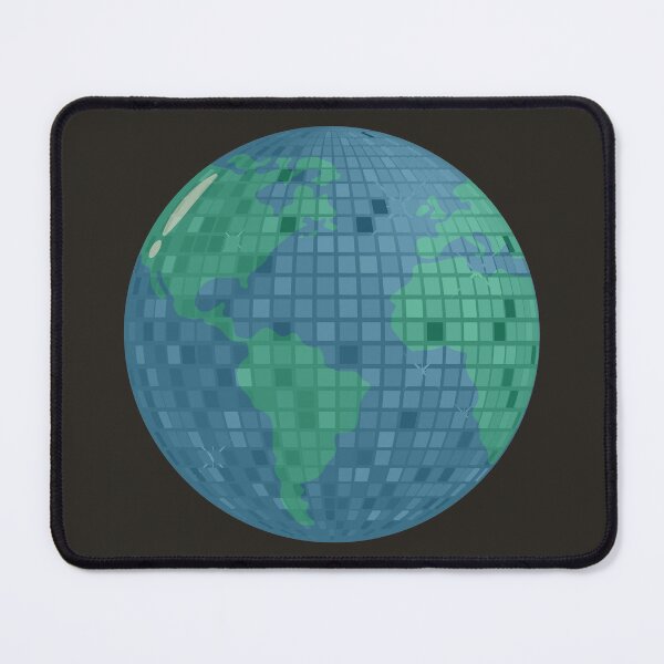 Item preview, Planet earth on disco ball designed and sold by Donutlovers.
