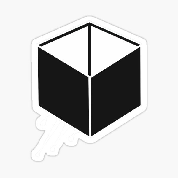 Boxout Logo Sticker