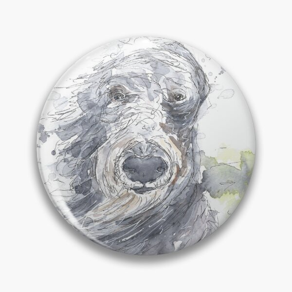 Item preview, Scottish Deerhound in a strong wind. designed and sold by DebTheZeb.
