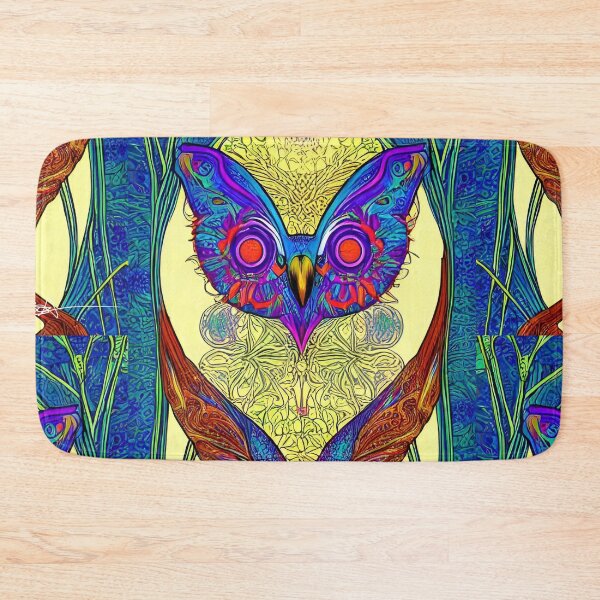 Item preview, Psychedelic Owl Acid Vibes 5 designed and sold by Benito Del Ray.