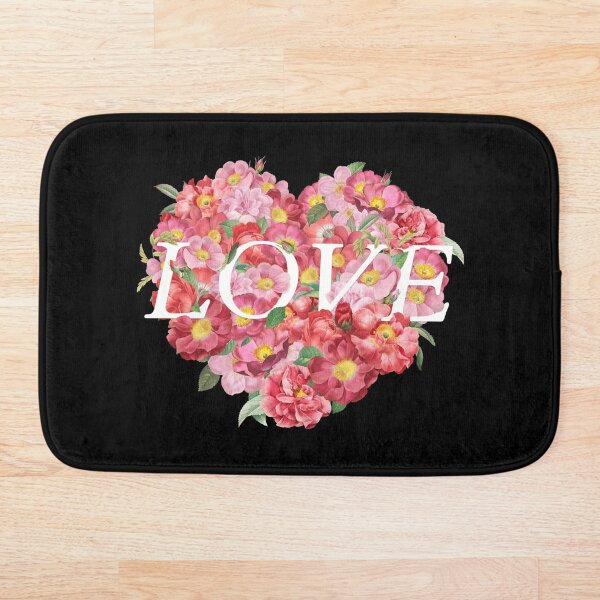 Item preview, Blooming Love Roses Heart designed and sold by Fabiana Westphal.
