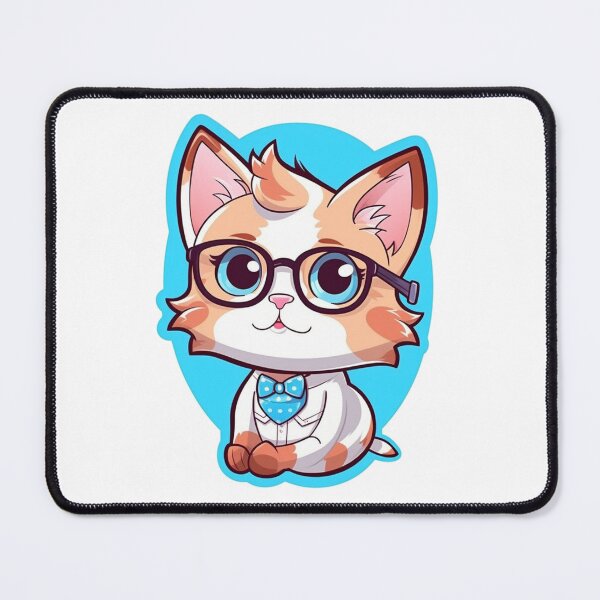 Item preview, Cute Cat Teacher Sticker PNG designed and sold by SuccessSK.