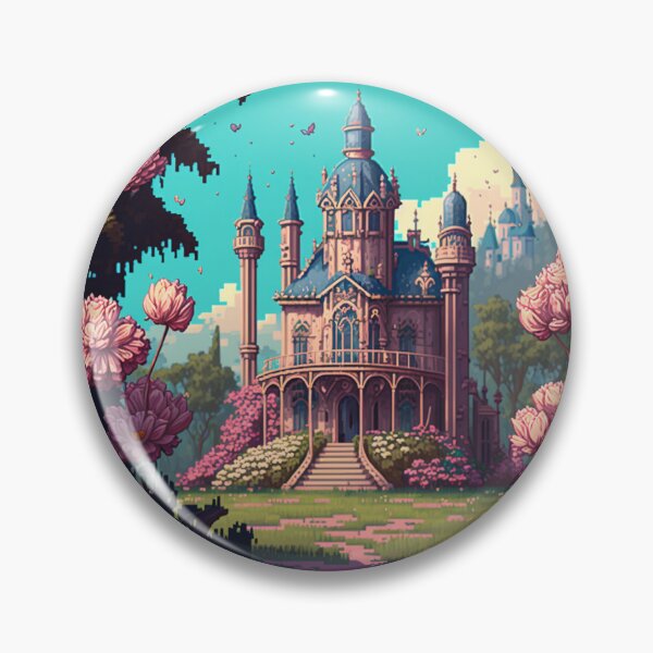 Item preview, Fantasy Castle Pixel Art designed and sold by AxeWave.
