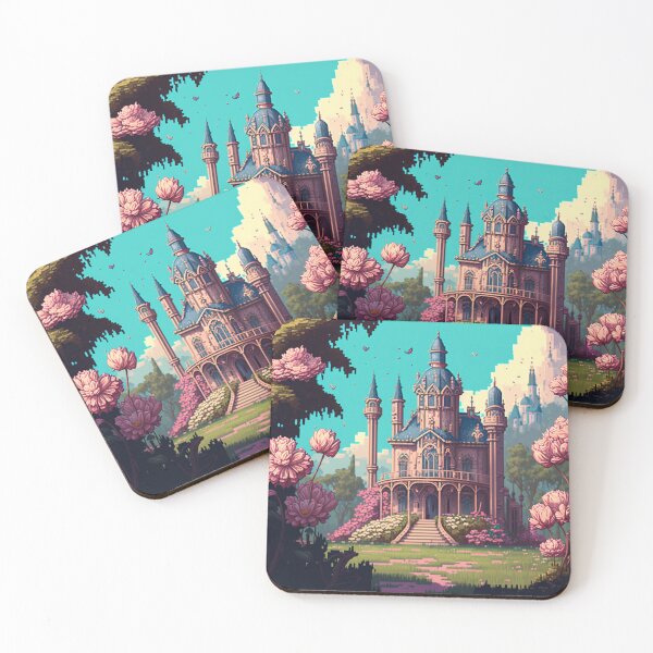 Item preview, Fantasy Castle Pixel Art designed and sold by AxeWave.