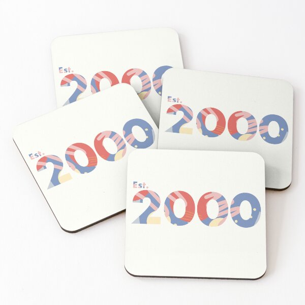 Item preview, Est. 2000 - Birthday Artwork designed and sold by 2sistersuk.