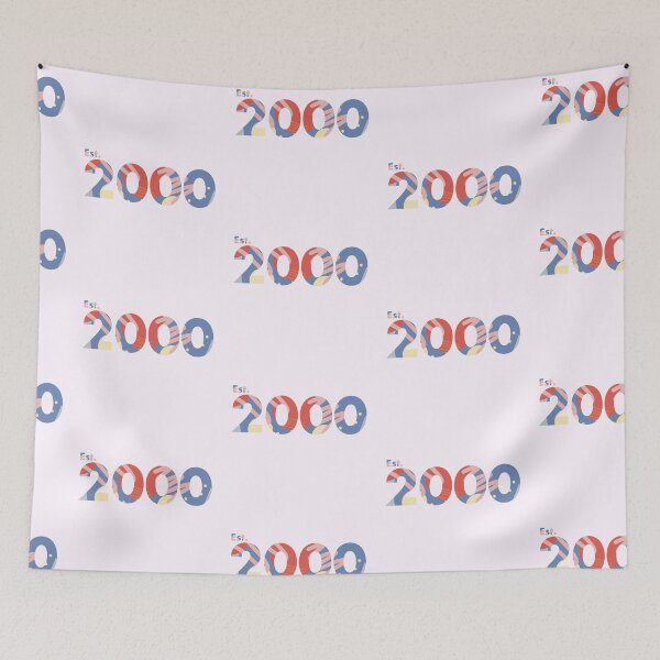 Item preview, Est. 2000 - Birthday Artwork designed and sold by 2sistersuk.