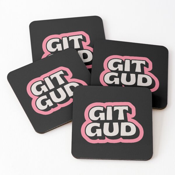 Item preview, GIT GUD designed and sold by asymmetrickid.