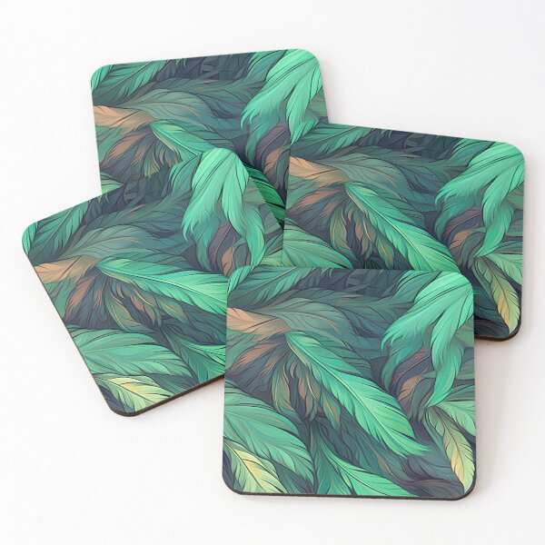 Item preview, Green plumage designed and sold by PixelPack Design.