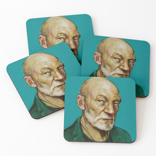 Item preview, Patrick Stewart, digital portrait designed and sold by maria0505.