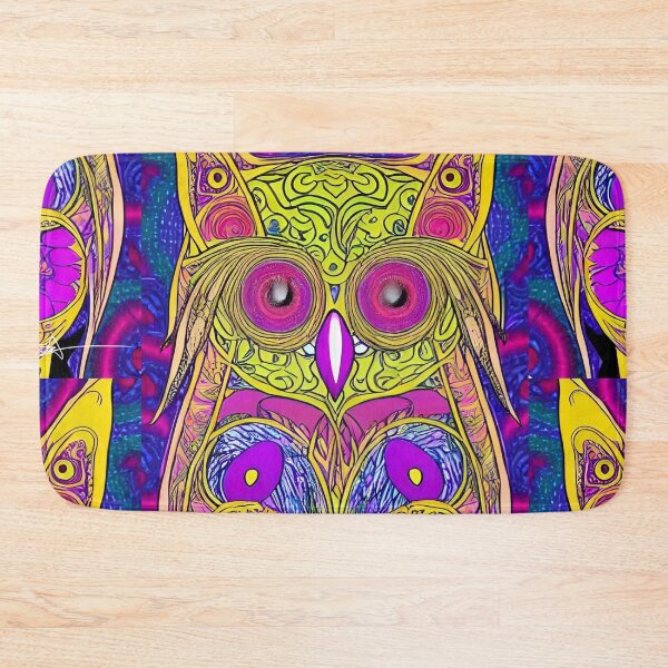 Item preview, Psychedelic Owl Acid Vibes 6 designed and sold by Benito Del Ray.