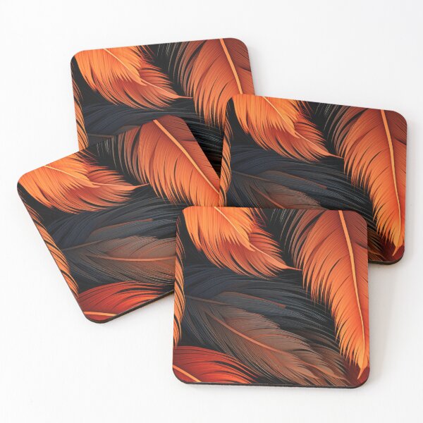 Item preview, Orange plumage designed and sold by PixelPack Design.
