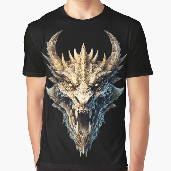 Dragon Head Graphic T-Shirt